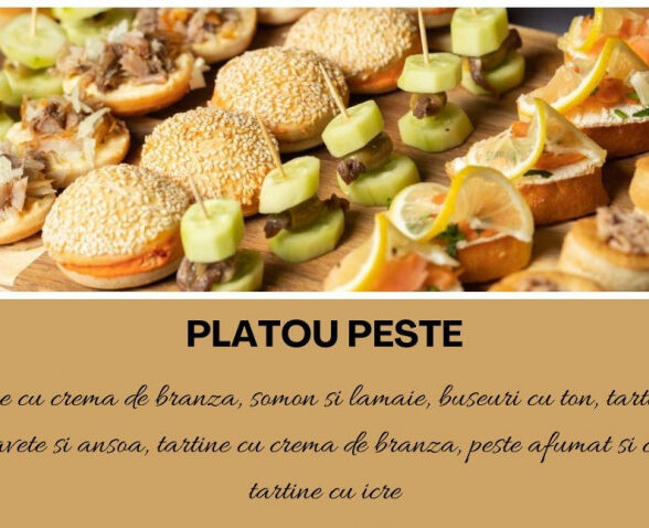 PLATOURI CU PEȘTE